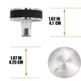 WB03X24360 Gas Stove Burner Knob Compatible 2PACK*