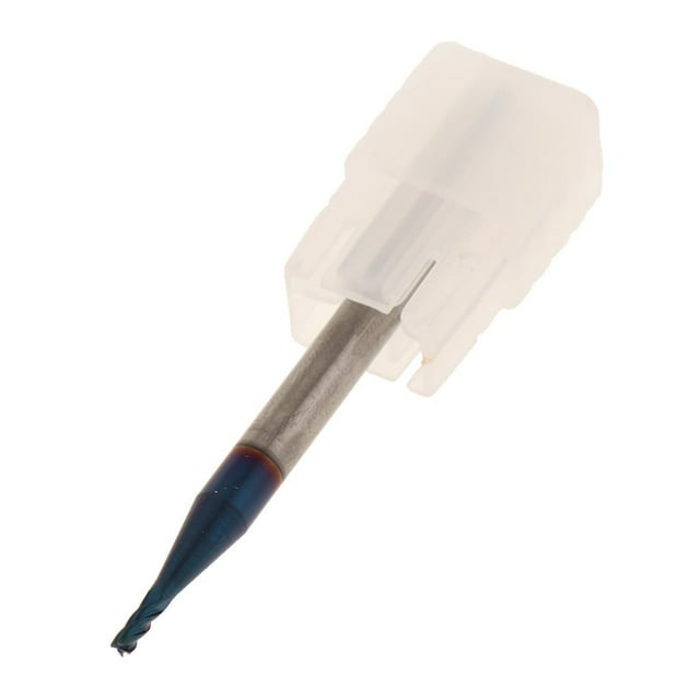 Capa rotatoria del tungsteno molinos de extremo de la broca del CNC del , que del diámetro del corte de 1.5mm Cola Herramienta de cortador de fresado CNC
