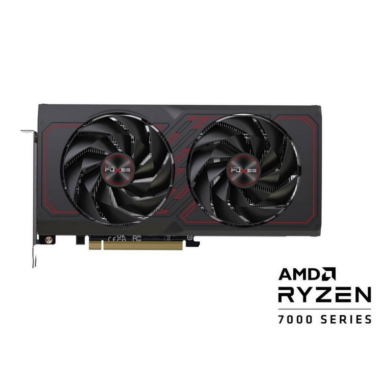 SAPPHIRE PULSE Radeon RX 7600 XT 16GB GDDR6 GPU, ATX Video SAPPHIRE PULSE Radeon RX 7600 XT 16GB GDDR6 GPU, ATX Video