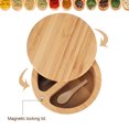 thumbnail image 4 of Spice Box 2 Compartments Seasoning Container Cover Salt Pepper Sugar Salt Pepper Jar Condiments Keeper Mini Can Barbeque Picnicking Home Gadget, 4 of 5