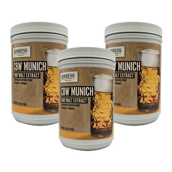 Munich LME (3 lb), Case of 3 - Briess Unhopped Munich Liquid Malt Extract