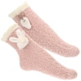 thumbnail image 1 of Miangastore Chaussettes Chaudes Roses pour Femmes Parfaites pour l'Halloween Respirantes Confortables en Polyester, 1 of 8