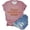 Pink, variant on Wang6 Womens Short Sleeve Graphic Tshirts Shirts Summer Loose Fit Crew Neck Going out Tops I Speak Fluent Broadway Songs Letter Printed Tees T-Shirts Pink XL