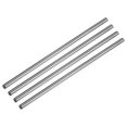 thumbnail image 1 of Pajitas metal reutilizables 4 uds, Acero Inoxidable Pajitas grandes para beber 8,5" Largas Adecuadas para Frío Bebidas Cóctel Café Hielo Té Leche Jugo, Plata, 1 of 5