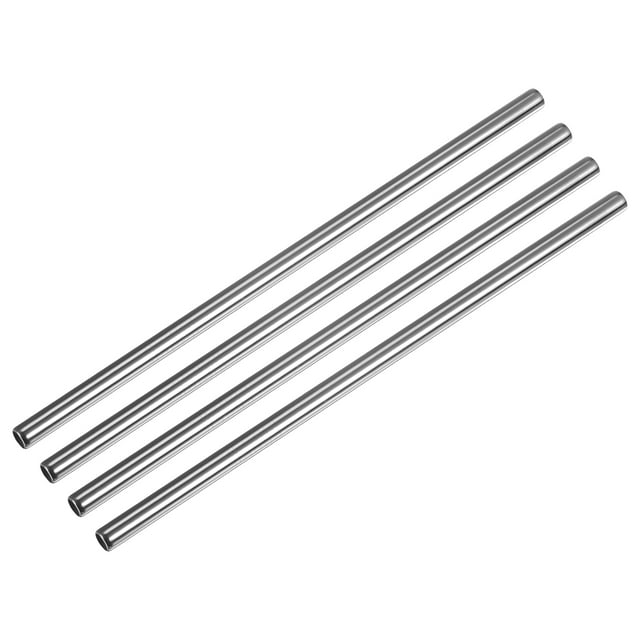 Pajitas metal reutilizables 4 uds, Acero Inoxidable Pajitas grandes para beber 8,5" Largas Adecuadas para Frío Bebidas Cóctel Café Hielo Té Leche Jugo, Plata