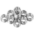 thumbnail image 3 of Miangastore Threaded Adapters Stainless Steel 10Pcs 0.35X0.35X0.31In, 3 of 9
