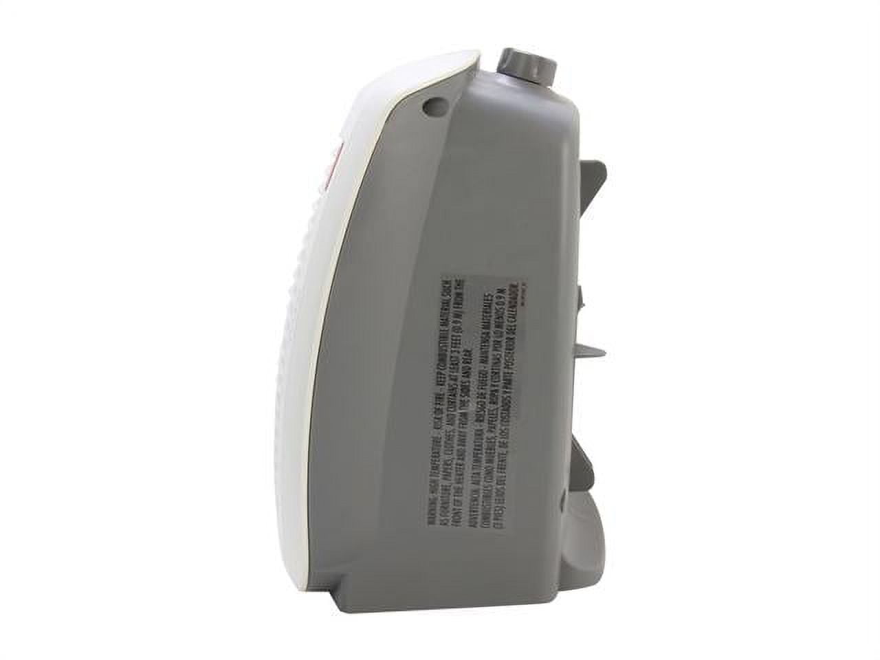 DeLonghi HVY1030 Upright Personal Fan Heater in Gray with White Faceplate -  Walmart.com