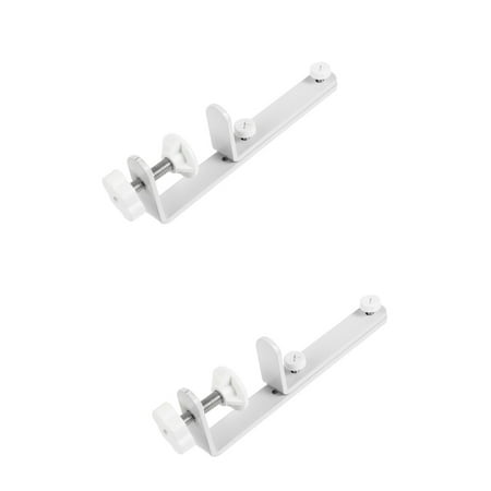 

2pcs Metal Hole Board Stands Fixing Iron Racks Desktop Fixing Shelf Iron Stands