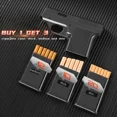 thumbnail image 2 of New Gun Lighter Pistol with Magazine Cigarette Holder Lighter Multi-function Windproof Jet flame Gas Lighters for Men Small Gift, 2 of 5