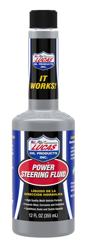 Lucas Oil Power Steering Fluid w/ Conditioners; 16 oz.