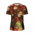 thumbnail image 3 of T Shirt For Men Running T-Shirt For Man Vincent Van Gogh Harajuku Poppies Cornflowers Summer Tees O, 3 of 6