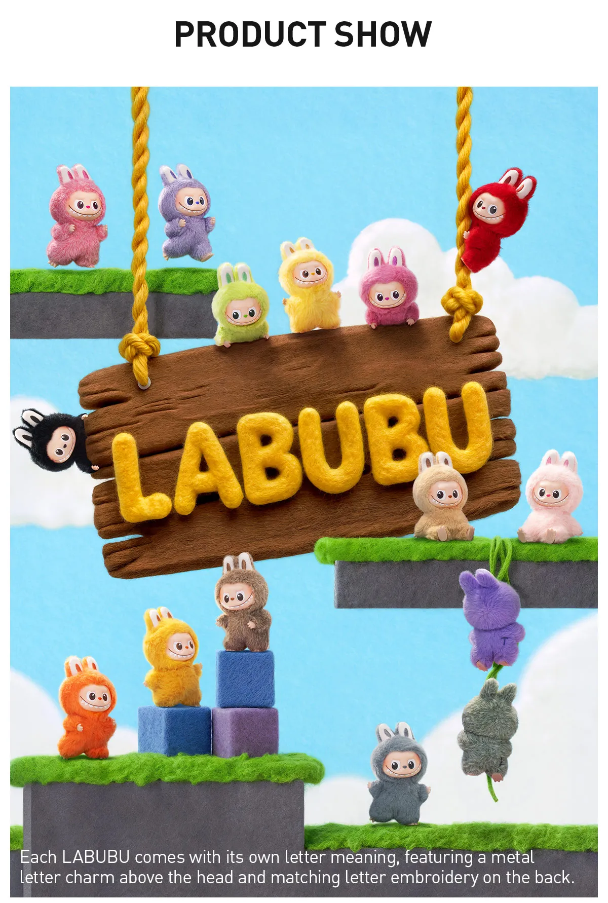 Pop Mart THE MONSTERS (Labubu) Pin for Love Series-Vinyl