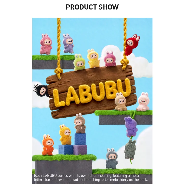 Pop Mart THE MONSTERS (Labubu) Pin for Love Series-Vinyl