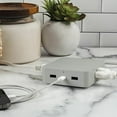 thumbnail image 2 of LIMITLESS PowerPro - 5-Device Desktop Charger with USB, Type-C, AC Outlets and Surge Protection - Gray, 2 of 3