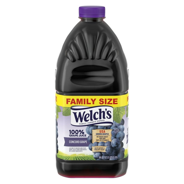 Welch's Healthy Heart 100 Grape Juice, 96 Fl Oz