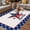 DarkRed RoyalBlue, variant on Independence Day Outdoor Rug for Patio/Deck/Porch, Non-Slip Large Area Rug 3 x 5 Ft, 4th of July Patriotic Star Blue Red Flag Indoor Outdoor Rugs Washable Area Rugs, Camping Rug Carpet Runner