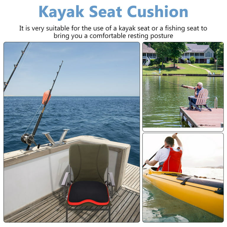 EBTOOLS Seat Pad, Canoe Seat,Thicken Soft Kayak Canoe Fishing Boat Sit Seat  Cushion Pad Accessory 
