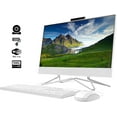 thumbnail image 3 of HP 2022 Newest All-in-One Desktop, 21.5" FHD Display, Intel Celeron J4025 Processor, 16GB RAM, 512GB PCIe SSD, Webcam, HDMI, RJ-45, Wired Keyboard&Mouse, WiFi, Windows 11 Home, White, 3 of 5