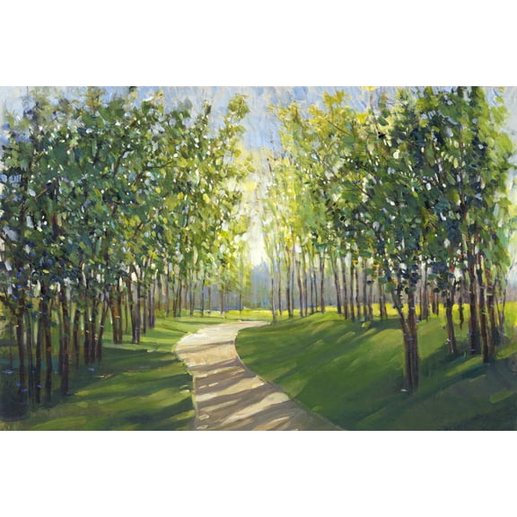 Art.com Walking Trail I Art Print by Tim OToole, 18" x 12"