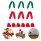 thumbnail image 5 of 12 unids encantadora decoración de punto adorno navidad mini navidad artesanía para botella, 5 of 5
