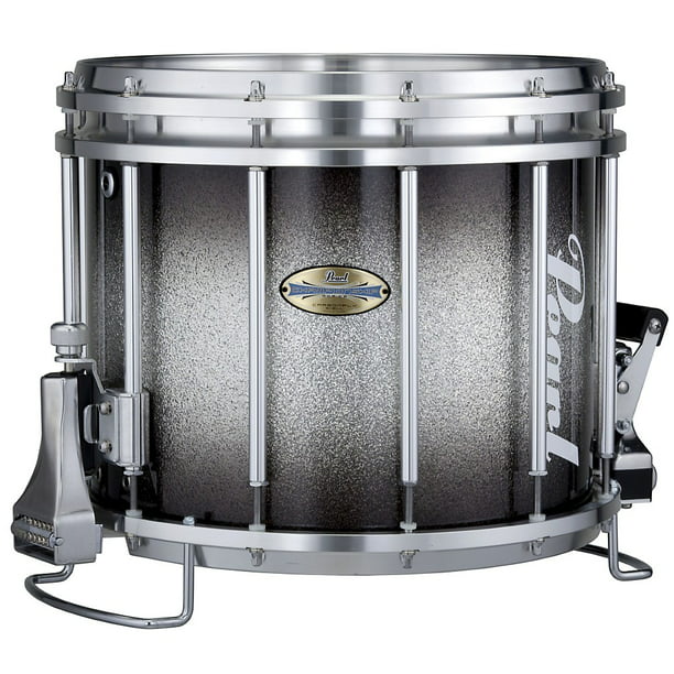 Pearl Maple CarbonCore FFX Snare Drum Black Silver Burst 14x12