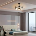 thumbnail image 4 of Lincoln LED-Light Matt Black Pendant Ceiling Fixture, 4 of 8