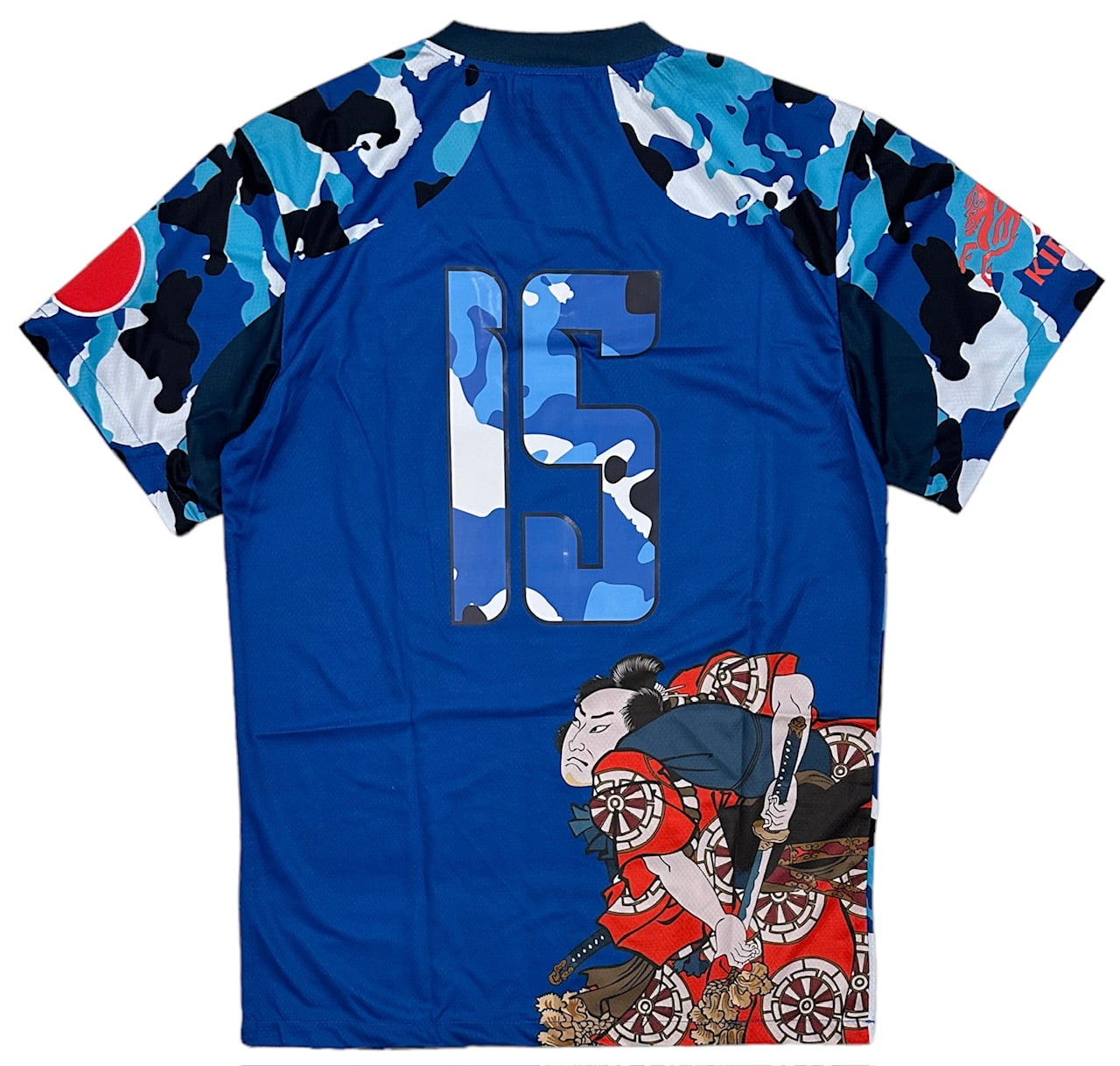 Japan International Team Men's 1990 Retro Soccer Jersey by