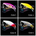 thumbnail image 3 of 3G 4.5cm Crankbaits Striped bass Tackle Minnow Lures Fish Hooks Slowly Sinking Minnow Baits Winter Fishing COLOR I, 3 of 8