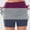 Dark Purple, variant on MKLEKYY Womens Pants Skirts for Women Trendy Summer Stretch Yoga Culottes Solid Athletic Shorts High Waist Lightweight Tight Joggers with Pocket Joggers