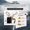 thumbnail image 4 of Perfume Jaguar Eau de toilette en aerosol clásico negro de 100 ml para hombre, 4 of 5