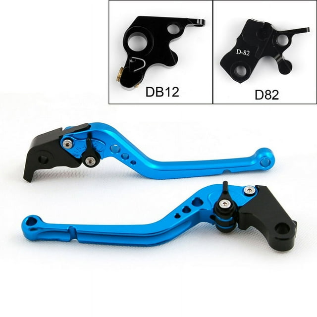 Long Brake Clutch Levers For Ducati Scrambler 2015-2016 Strada 2016 Blue