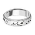 thumbnail image 6 of Artisan Crafted 925 Sterling Silver Spinner Ring for Women Jewelry Size 5 Birthday Christmas Gifts for Women, 6 of 7