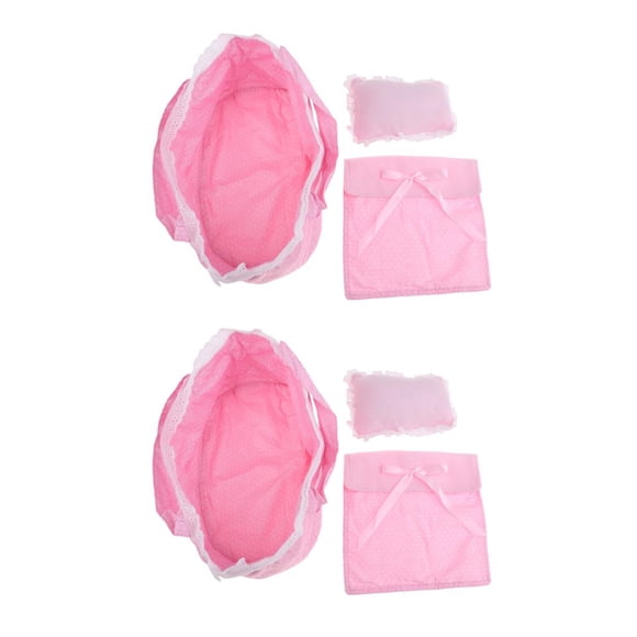 2 uds.Conjunto de de dormir para recién nacidas encantadoras para accesorios de de 26-28 cm / pulgadas