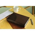 thumbnail image 2 of NIV Super Giant Print Reference Bible-Chocolate Leathersoft, 2 of 4