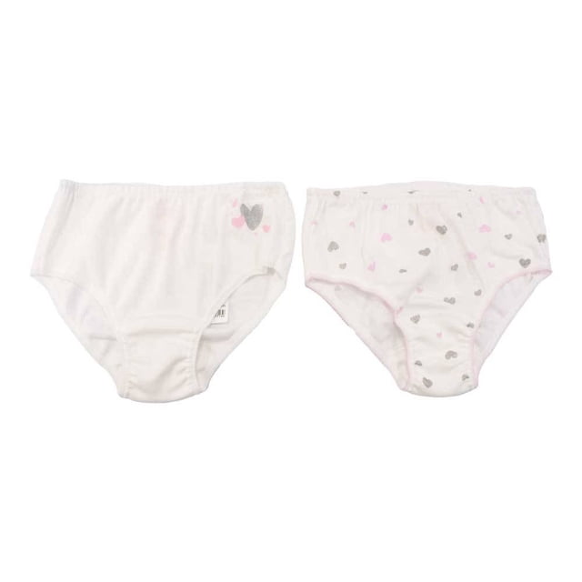 Pantaletas Baby Creysi para Niña Varios Modelos Rosa 2 Piezas Talla G