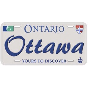 Ottawa TAG03 Ontario Canada Novelty Car Auto License Plate