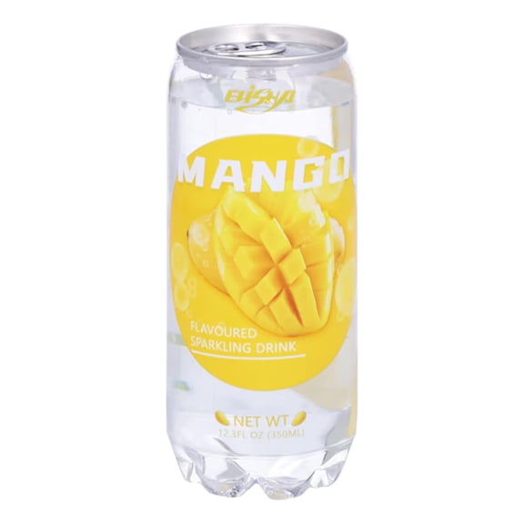 Elisha Sparkling Beverage 350ml (12.3 Fl Oz) (6, Mango)