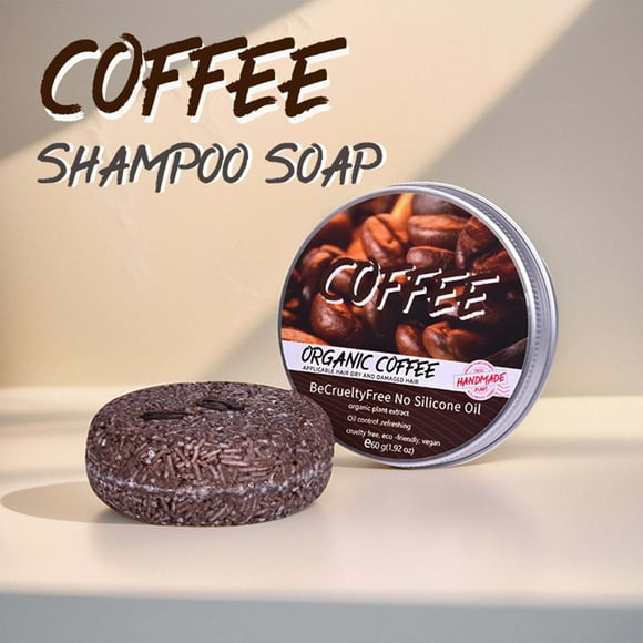 Hot6sl Coffee Shampoo Soap For Fresh And Clean Hair 60g