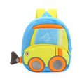 thumbnail image 2 of tamizeot Children Backpack Portable Cute Cartoon Boys Girls Automotive Pattern Zipper Adjustable Strap Snack Student Bag Birthday Gift Type 3, 2 of 6