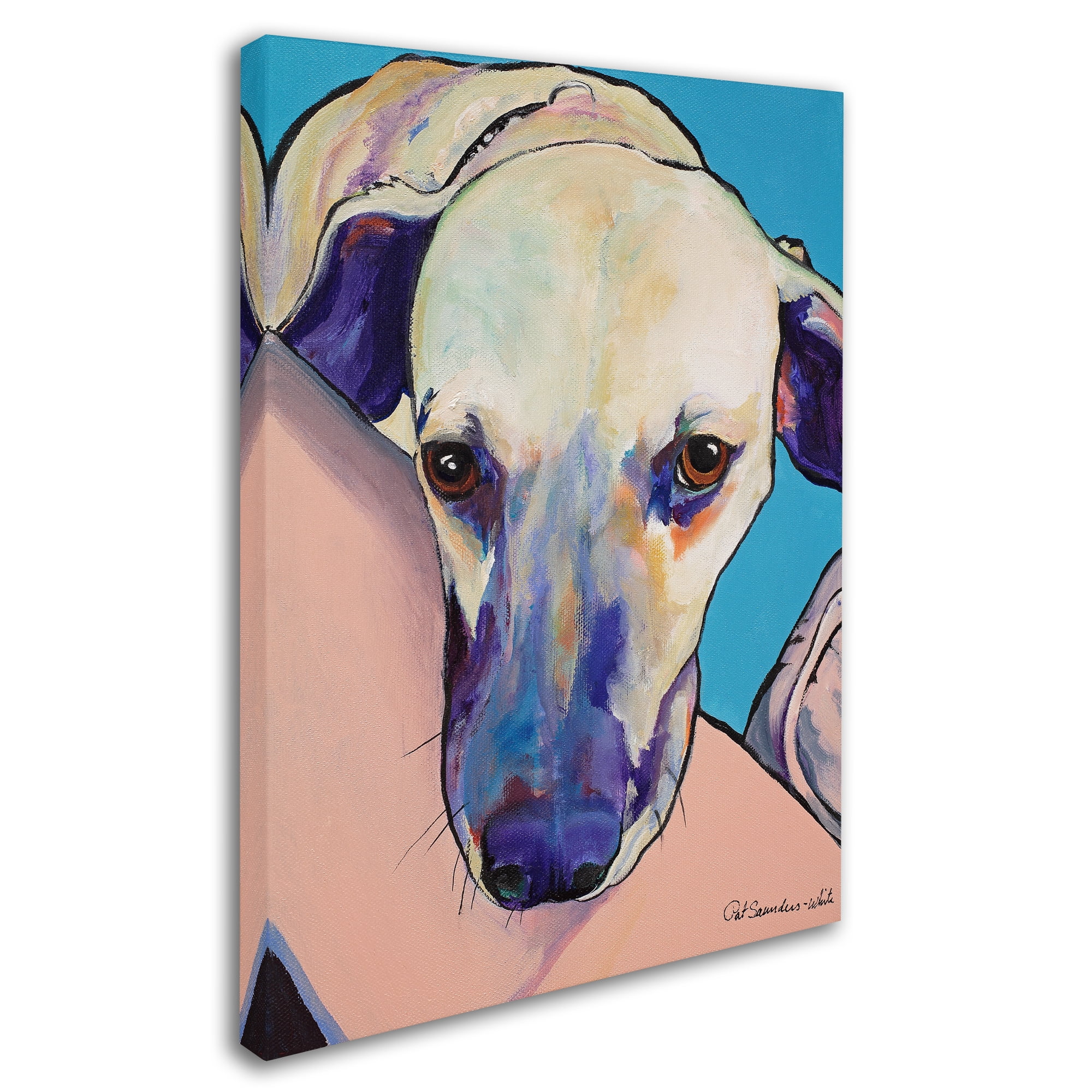 Trademark Fine Art 'Head Rest' Canvas Art by Pat Saunders-White
