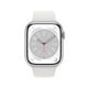 thumbnail image 2 of Correa reacondicionada para Apple Watch Series 8, GPS, 45 mm, color blanco plateado, 2 of 6