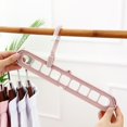 thumbnail image 3 of Bxaolu Space Saving Hangers 9-Hole Heavy Duty for Closet Organizers and Storage, 360° Swivel Hook, Cascading Design for Wardrobe, Apartment, RV Storage, Home Essentials, 3 of 7