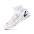thumbnail image 3 of Zapatos de fútbol para hombre, botas de fútbol para entrenamiento al aire libre, AG/TF, hierba, antideslizante, tobillo alto, zapatillas cómodas, talla 35-45, novedad de 2022, 3 of 5
