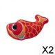 thumbnail image 1 of Broches de Animales con Insignia Yinane para Mujer, 2 piezas, Relleno de Animal, Pin de Solapa, Rojo, 1 of 8