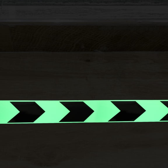 MEIBUTYUP Glow in the Dark Reflective Tape Roll, Multi-Purpose PET Directional Marking Tape for Nighttime Safety and Outdoor Events