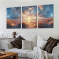 thumbnail image 2 of GOSMITH Beautiful Scenery Canvas Wall Art 12x16in x3 12x16x3pcs, 2 of 4