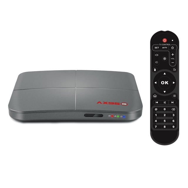 AX95 Smart TV Box Android 9.0 Amlogic S905X3-B Quad Core 4GB RAM 32GB / 64G / 128G ROM TV Set T CACAGOO Reproductor de video