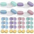 thumbnail image 1 of 20 Pcs Multi-Color Contact Lens Case RUIFUNETEK Left/Right Eyes Contact Lens Storage Box, Premium ABS Contact Lens Protection Box, Portable Contact Lens Storage in Travel, Work and Home, 1 of 4