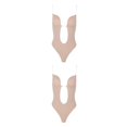 thumbnail image 4 of sweethay Ropa interior Tela elástica Sin costuras Ropa interior con escote en V profundo Sujetador sin espalda Diseño único Aspecto exquisito Type1 NO1, 4 of 6