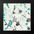thumbnail image 2 of ERR, Pela 12x12 Black Modern Framed Museum Art Print Titled - Flowing III, 2 of 5